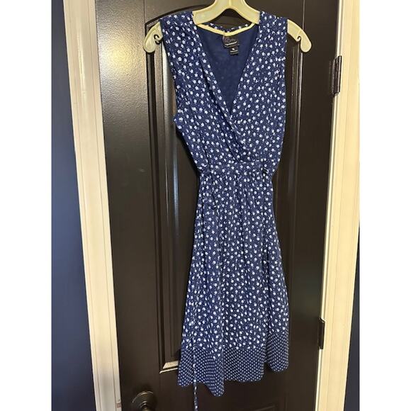 Oh Baby by Motherhood Maternity Blue Floral Dress XL - Picture 2 of 3